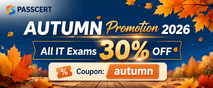 Passcert Autumn Promotion 2026