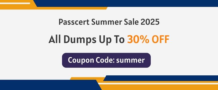 Passcert Summer Sale 2025