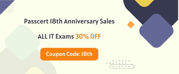 Passcert 18th Anniversary Sales